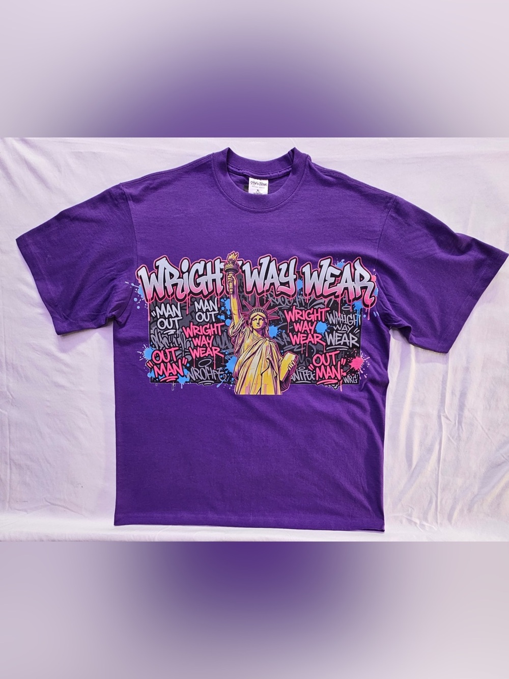 Purple Graphic Tee
